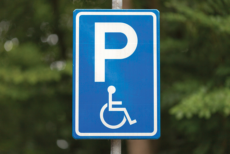 parcheggio disabili